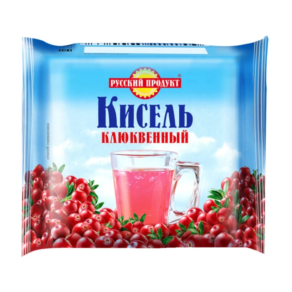 Instant soft drink powder cranberry Kissel, good price