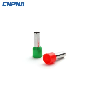 Insulated cord end electrical cable terminal copper VE/E Tube type pre-insulated end terminals