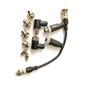 IP67 rating Power Tap M12 5 pin male to female connector control cable