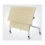 Import Iron Folding Training Table Leg Foldable Conference Desk Leg Meeting Table Frame with Caster from China