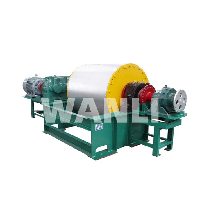 Iron ore permanent dry magnetic separator for big size mineral