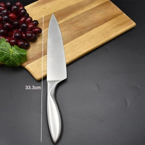 Jiasheng 5pcs multi purpose kitchen light stainless steel blade chef knife sets