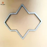 JYD Ornamental 12*6mm Wrought Iron C Scrolls For Fence Decoration