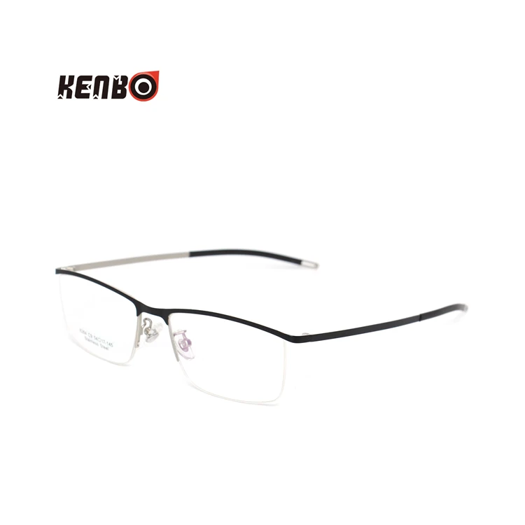 Kenbo Eyewear 2020 Lightweight Semi-rimless Titanium Optical Frames Hot Selling Trendy Eyeglasses For Men Womens