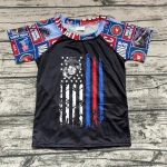 Kids Summer Clothes Toddler Baby Girl Clothes Short Sleeve USMC Marines Kids Clothing Sets 2pcs Baby Outfits Set