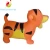 Import Kids&#39; Gift Eco-friendly Plastic Inflatable children&#39;s toy stool PVC Animal Jumping tiger toys quickly shipping from China