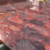 KINGS-WING New Rodhium Granite Slab Cheap Price Red Large Natural Stone Dining Table Slab Kitchen Countertop Granite For Wall