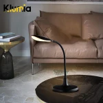 KLUMIA Hot selling 5W Led Desk lamp USB Foldable Clip Bed Reading Book Light LED table lamp