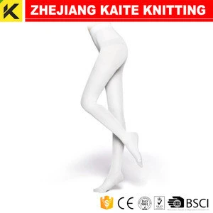 KT-01609 white seamless pantyhose tights