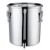 Large Capacity Stainless Steel Liquid Tea Storage Container