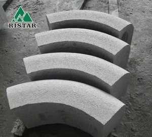 Large quantity G603 grey granite stone curbstones,kerbstone with low prices