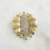 Import Latest Custom Made Drop Rhinestone Brooches In Bulk Brass Jewelry from China