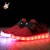 Import Latest design teenager sports shoes sneakers children&#039;s led light shoes for kids boys from China