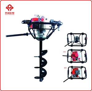 Latest ground hole drilling machine / tree planting digging machine / earth auger for sale