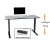 Import Latest technology motorized adjustable height office liftdesk electric desk from China
