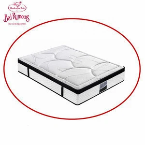 Latex Top Pocket Spring Sleep well mattress single bed size best foam high quality
