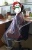Import LDPE color full hairdressing cape,pe apron,disposable cape from China