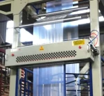 LDPE/HDPE/PE High Speed Film Blowing Plastic Machine with Double Winding with Totary Die Head Sj-50-700