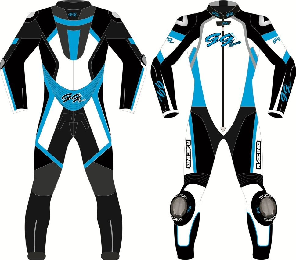Leather Suit Motorcycle Custom Made CE Armour Any Colour/Size