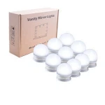 LED Bulb Vanity Lighted Hollywood Makeup Mirror with Dimmer Stage Beauty Mirror Vanity Mirror with Lights