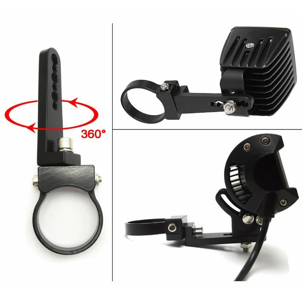 LED Off-Road Light Bar Mount Clamps Universal Mounting Brackets Holder Kits Adjustable Bull Bar mounting brackets