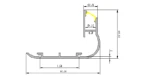 Led Stair Nosing/aluminium Profile For Step Lights/led Step Lights Cinema