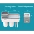 Import LEDFRE Toothpaste holder suction cup Wall Mounted Toothpaste Squeezer Holder Cleanser Storage Rack Bathroom Accessories Set from China