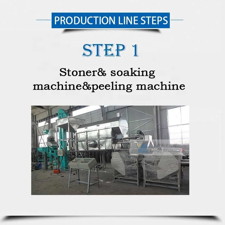 LEHAO high efficienry industrial automatic frying peanut machinery
