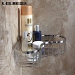 LEIJIE Bathroom Corner Shelf  kitchen storage rack  Stainless Steel 304