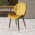 Import Light luxury modern simple dining chair Nordic iron leisure back chair soft chair surface from China