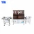 Import Liquid pharmaceutical 2 heads popular 2-30 ml small dose filling plugging capping machine for round bottle from China