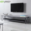 Living Room Decoration Modern White Organic Glass Tv Stand
