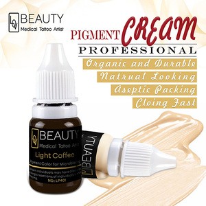 Lovbeauty Medical Grade Microblading Pigment Cream Tattoo Ink For Microblading