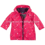 lovely kids rainwear waterproof baby rain coat cheap kid jacket