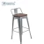 Import Low back metal bar stool,Metal barstool with bucket back,Metal barstool with PU seat from China
