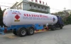 lpg gas tank semi trailer 36m3 2 axle factory price