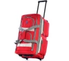 Luggage Rolling Duffel Bag Travel Set Suitcase Trolley Carry on Wheel Royal Red