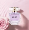 Luxury 50ml transparent glass perfume spray bottle Manufacturer high quality pump spray glass bottle