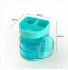luxury and high quality assemble free multi functional tubular brush pen container holder penrack