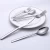 Import Luxury Cutlery Camping Stainless Steel Wedding Silverware Flatware Set from China