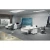 Import Luxury High tech company workstations open office staff workstation desk from China