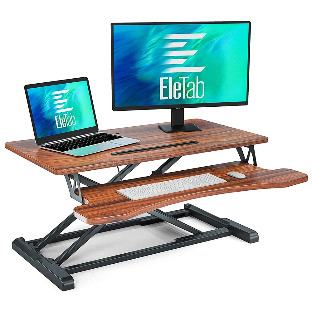 luxury laptop sit and stand desk controller height adjustable standing desk converter home office