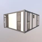 Luxury Mobile Flat Pack Fabricated Living Container House Portable Prefab Tiny House Residence Apartment Casa Prefabricada