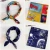 Import LYY Hot Sale Factory Wholesale 50*50 cm Women Head Neck Satin Scarf Hair Tie Band Most Beautiful Hijab Scarf from China