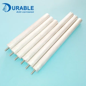 Magnesium rod anode cathode for boiler and gas water heaters