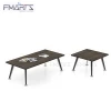 Manufacture European Style Ebony Office Furniture Wooden Coffee Table