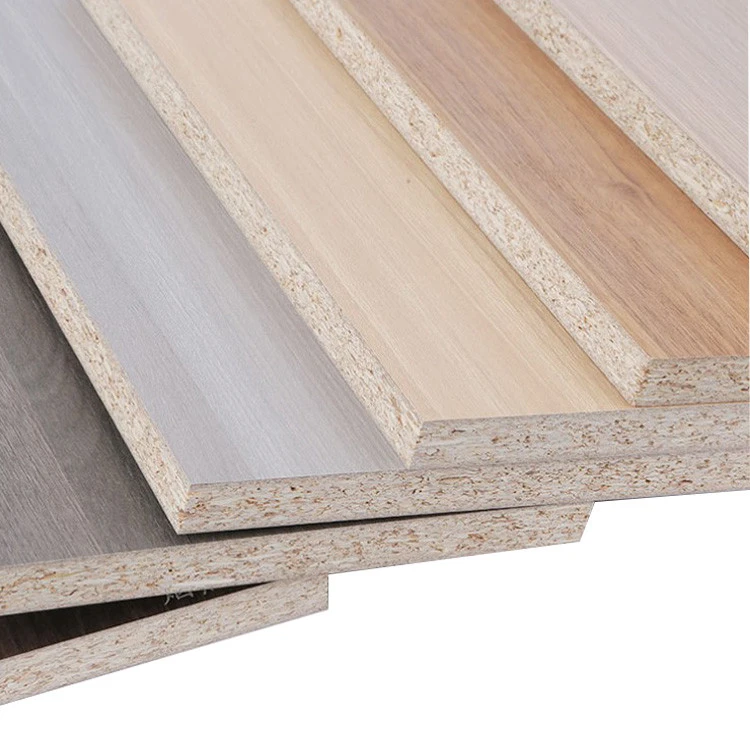 Manufacture Timber Melamin 1220*2440*9mm Particl Board Chipboard Flakeboards MDP In Sale