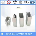 Manufacturer Alumium Curtain Wall Extrusion Profiles