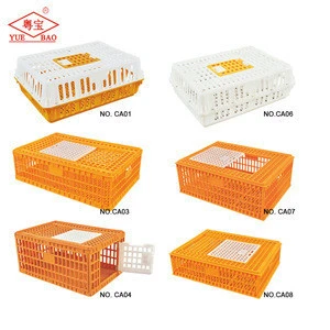 Manufacturers supply high quality breeding products plastic animal chicken cage for transport of chickens