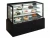Import Marble Base 2 Shelves Beveled Glass Refrigerated Pastry Showcase from China
